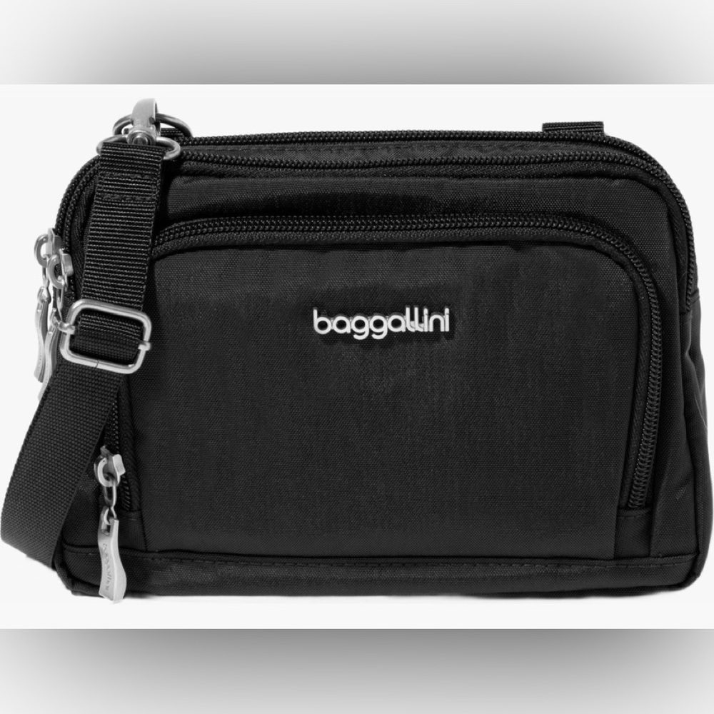 Baggallini Trifecta RFID Wallet Crossbody Bag
